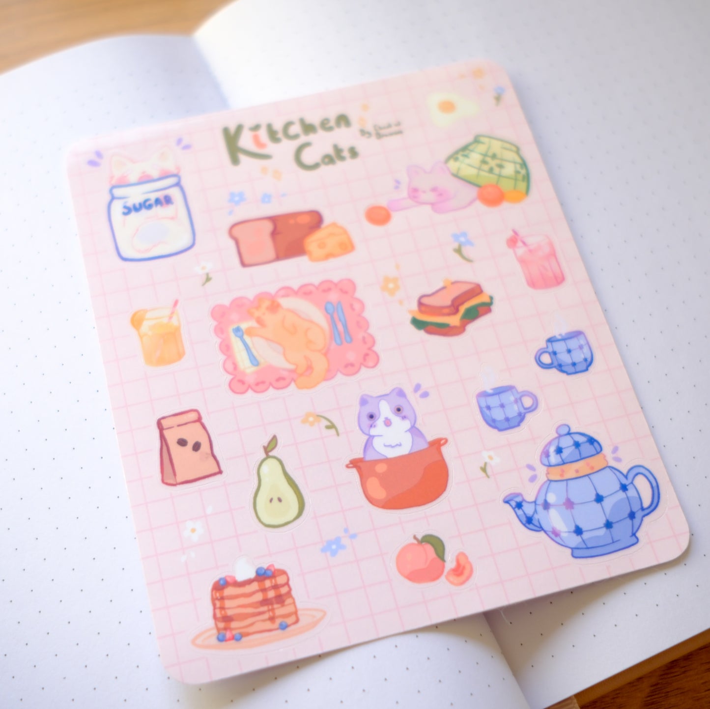 Kittchen Cats Sticker Sheet